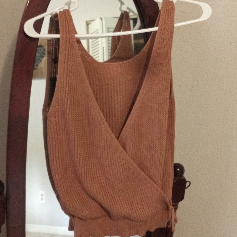 Knit tank top